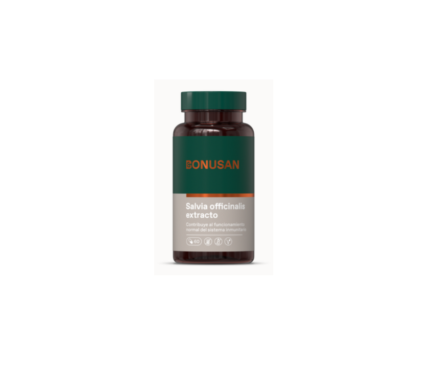 Bonusan Salvia Officinalis Extracto 400 mgr (60 tabletas)