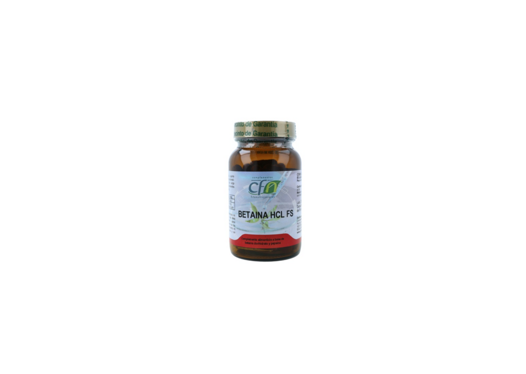 Betaína HCL FS 450 mg (60 capsulas)