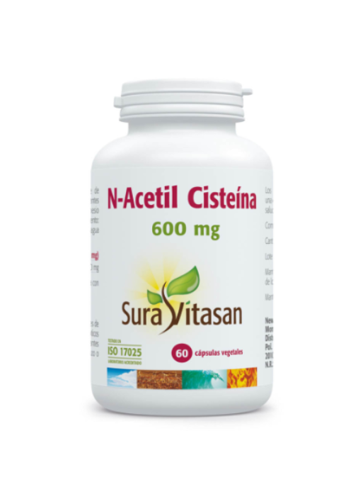 N-Acetil Cisteina NAC 600mg ( 60 cápsulas )